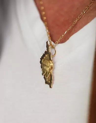 Pendentif Corse et Tête de Maure