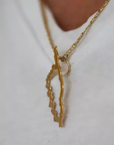 Pendentif Corse Ajouré en Or – The Big One