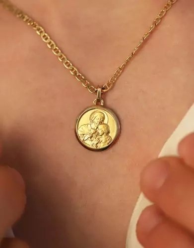 Médaille Saint Jean en Or Personnalisable