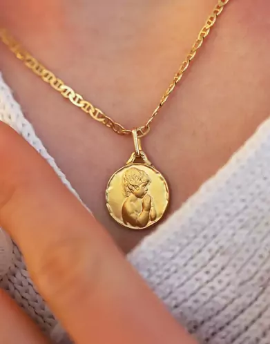 Médaille Enfant Chérubin Prieur