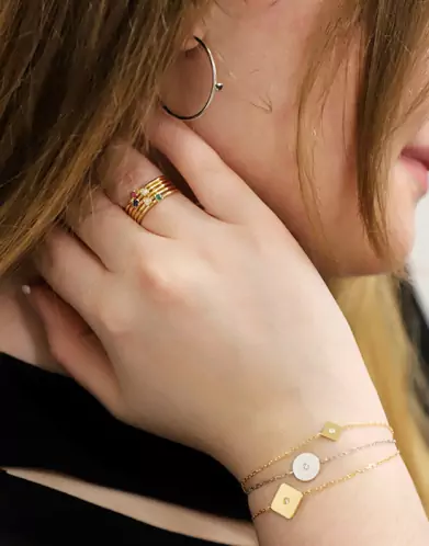 Bague Saphir Basiques 18K