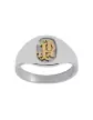 Chevalière Argent Massif Mathéo Polie