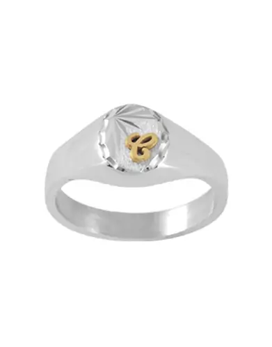 Chevalière Argent Olivia Meulée Étoile