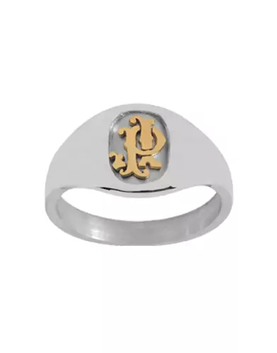 Chevalière Argent Massif Mathéo Polie