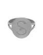 Bague Ronde Pré Illustrée Alphabet Floral