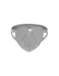 Bague Coeur Pré Illustrée Mains Entrelacées