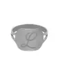 Bague Rectangle Pré Illustrée Alphabet Calligraphie