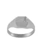 Chevalière Enfant Thelma Tonneau en Or Étoilé avec Diamant Personnalisable