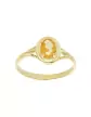 Bague Camée Or Contour