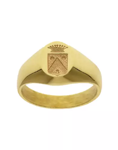 Chevalière Olivia Blason Générique Massive