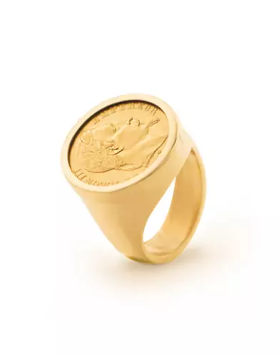 Bague Porte Pièce Napoléon 10 Francs