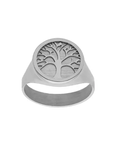 Chevalière Arbre de Vie en Or