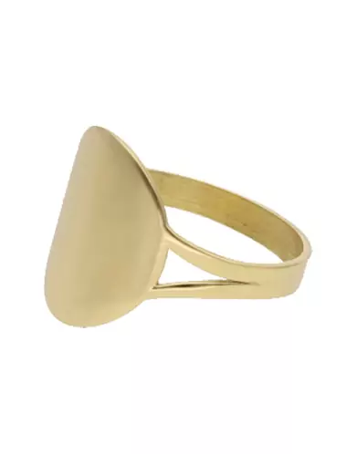 Bague Ronde en Or 9K/18K