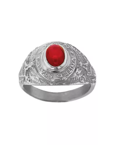 Bague Américaine Rhodolite
