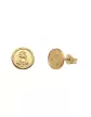 Boucles d'Oreilles Puce Ange en Or
