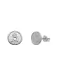 Boucles d'Oreilles Puce Ange en Or