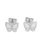 Boucles d'Oreilles Puce Papillon