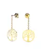 Boucles d'Oreilles Arbre de Vie