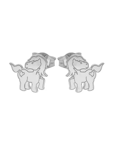 Boucles d'Oreilles Poney