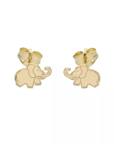 Boucles d'Oreilles Éléphant