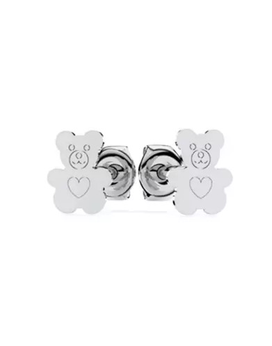 Boucles d'Oreilles Ours et Coeur