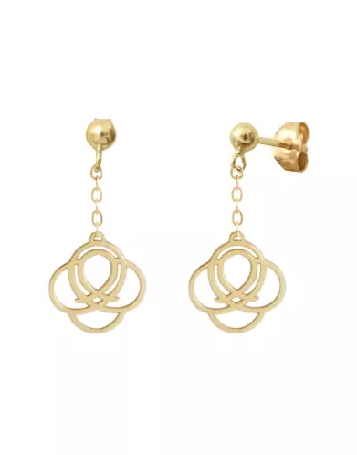 Boucles d'Oreilles Pendant 