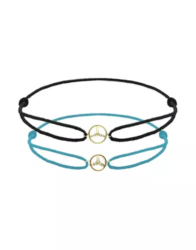 Duo Bracelets Cordons Volant Papa Enfant