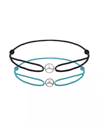 Duo Bracelets Cordons Volant Papa Enfant