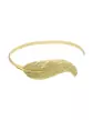 Bracelet Jonc Plume en Or 18K
