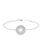Bracelet Médaille Étoile Or