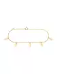 Bracelet 5 Pampilles filigranes en Or jaune