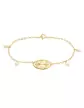 Bracelet Filigrane et Pampilles Perles en Or jaune
