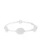 Bracelet Trois Médailles Ovales en Or Personnalisable