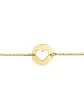 Bracelet Or jaune 18K Coeur Ajouré
