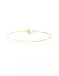 Bracelet Enfant en Or Jaune 18K Cœur de Nacre