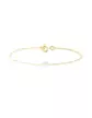 Bracelet Or jaune 18K Pastille de Nacre