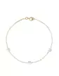 Bracelet Or jaune 18K 3 Pastilles de Nacre