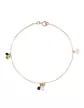Bracelet Or jaune 18K Perle et Onyx