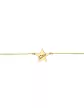 Bracelet Or jaune 18K Etoile 