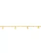 Bracelet 4 Pampilles Coeur en Or jaune