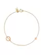 Bracelet or jaune 18K Géométrique Rond
