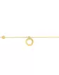 Bracelet or jaune 18K Géométrique Rond