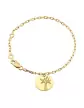 Bracelet Breloque Médaille Arbre de Vie en Or jaune 18K