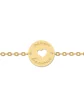 Bracelet Médaille Ronde ajourée Coeur 