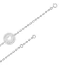 Bracelet Médaille Ronde ajourée Coeur 