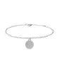Bracelet Breloque Médaille Ange Penseur en Or