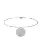 Bracelet Breloque Médaille Vierge à l'enfant en Or