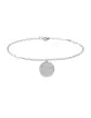Bracelet Breloque Médaille Colombe en Or