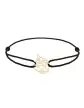 Bracelet Cordon Origami Licorne en Or