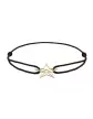 Bracelet Cordon Origami Etoile en Or